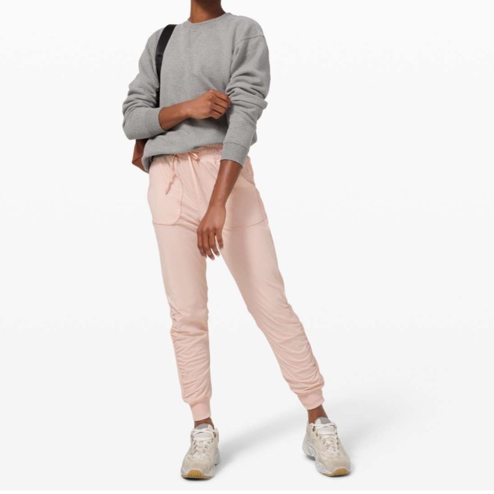 Women’s Lululemon Beyond the Studio Jogger Feather Pink Size 12